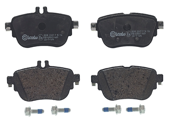 A.B.S. P 50 136 BREMBO Bremsbelagsatz, Scheibenbremse